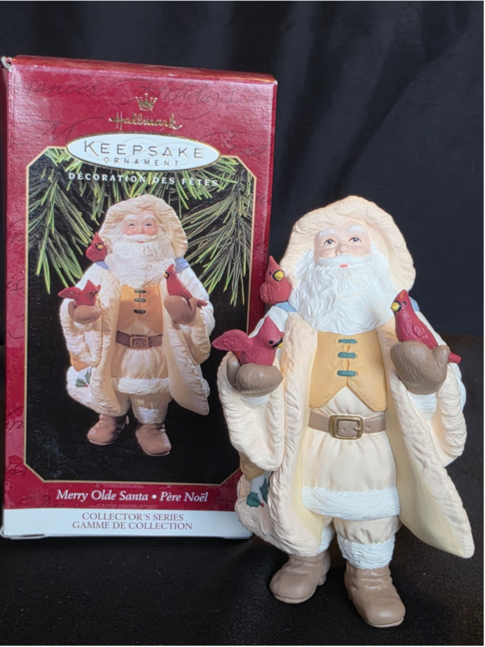 Hallmark Merry Olde Santa Ornament vintage